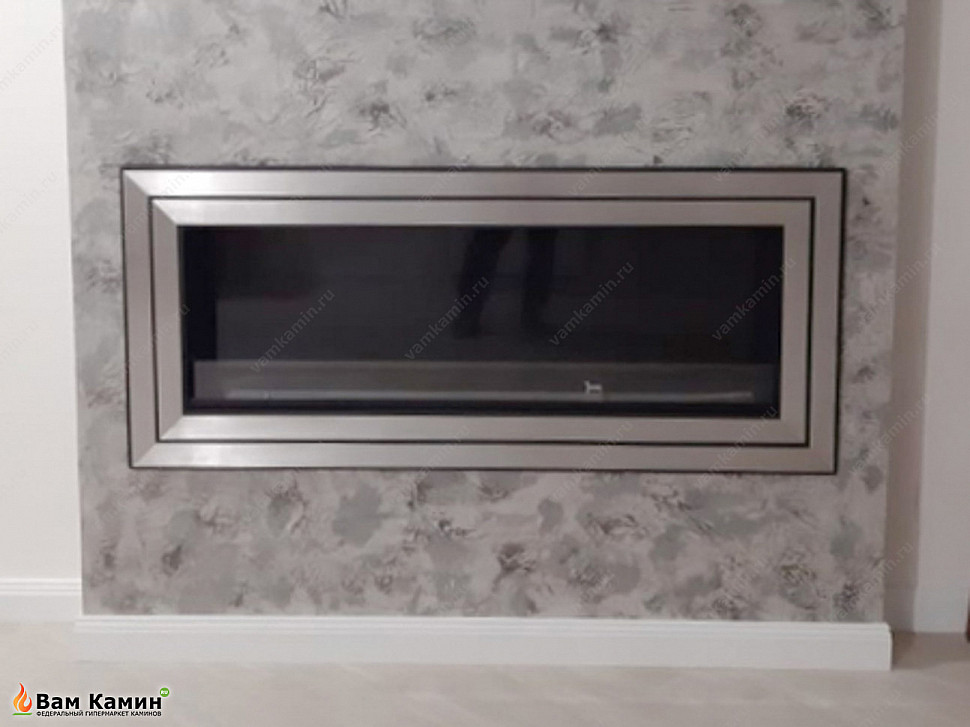 Биокамин в нишу SteelHeat GRAND-D 1500 в интерьере Биокамин в нишу SteelHeat GRAND-D 1500 в интерьере