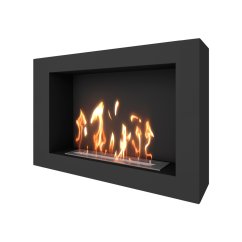 Биокамин SteelHeat WALL ONE 800 черный