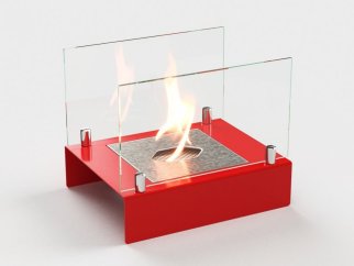 Биокамин настольный Lux Fire "Арлекино" М (красный)