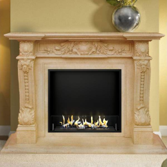 Биокамин в мраморном портале Firezo Signore, стандарт