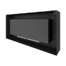 Биокамин SteelHeat WALL GRAND 1200 LITE черный фото 5