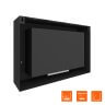 Биокамин SteelHeat WALL ONE 800 LITE черный фото 5