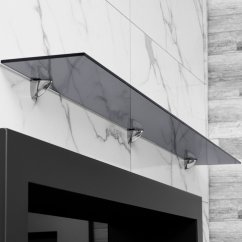 Стеклянная полка для биокамина Gray 1600