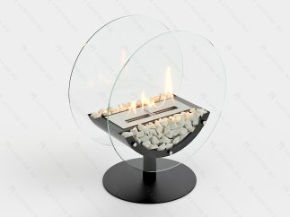 Напольный биокамин Lux Fire "Коллина"
